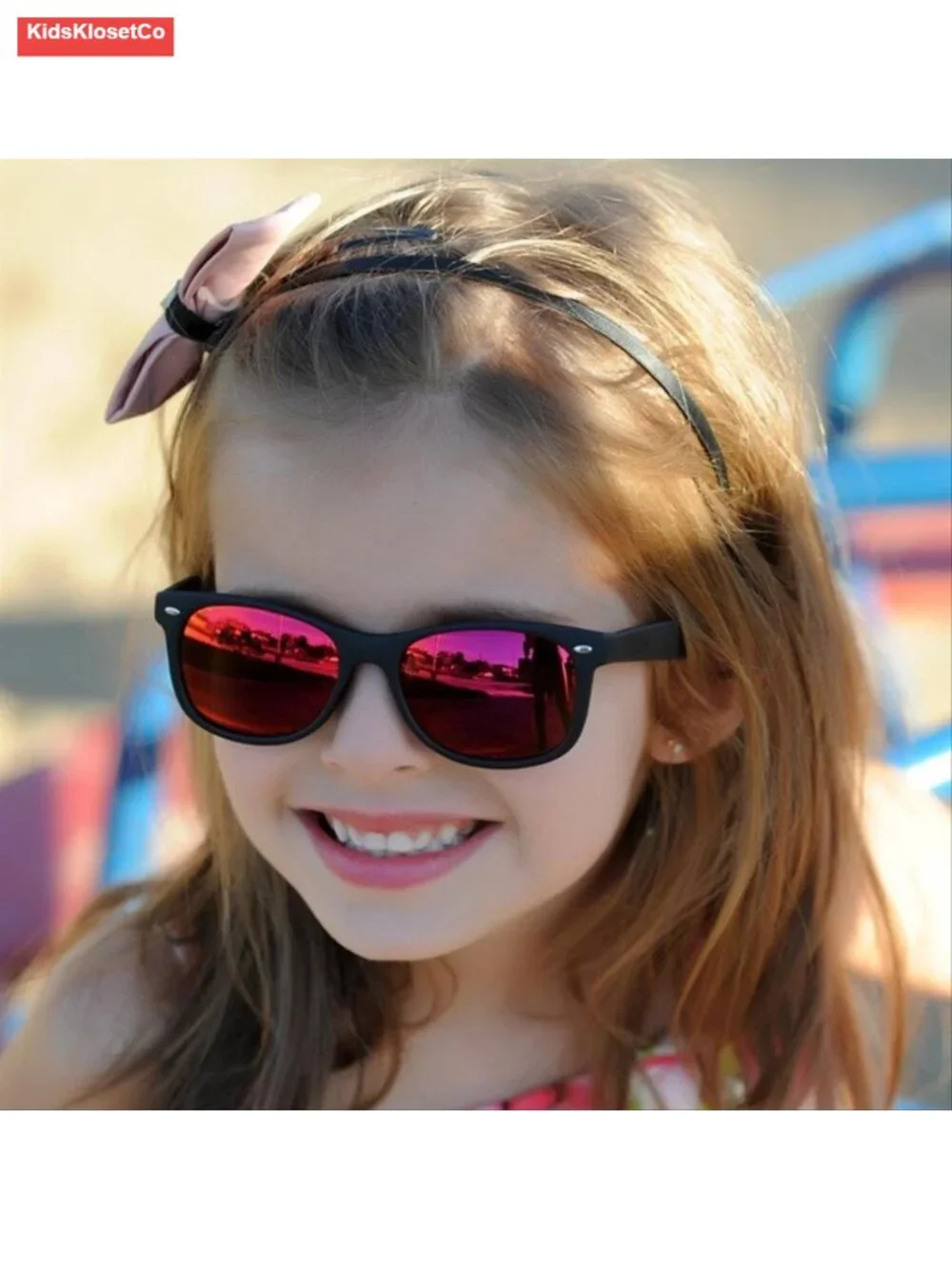 Kids Polarized Sunglasses TPEE Rubber Flexible UV400 Protection